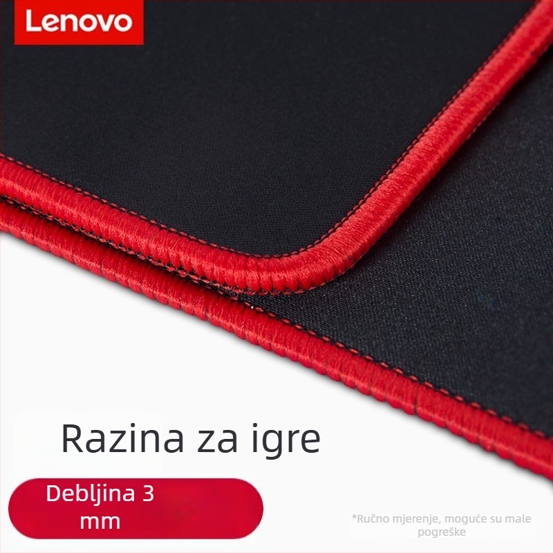 Podloga za miš za stol, površina od smole, jednostrana, protuklizna, šivanje, otisak logotipa