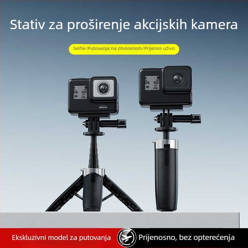 Mini stativ za DJI Pocket3 i ručni selfie štap za akcijske kamere Action5/4