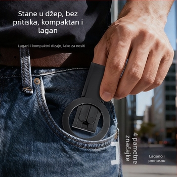 Sklopivi stalak za mobitel, ABS materijal, jednostavan dizajn, podrška prilagodbi, neutralna marka