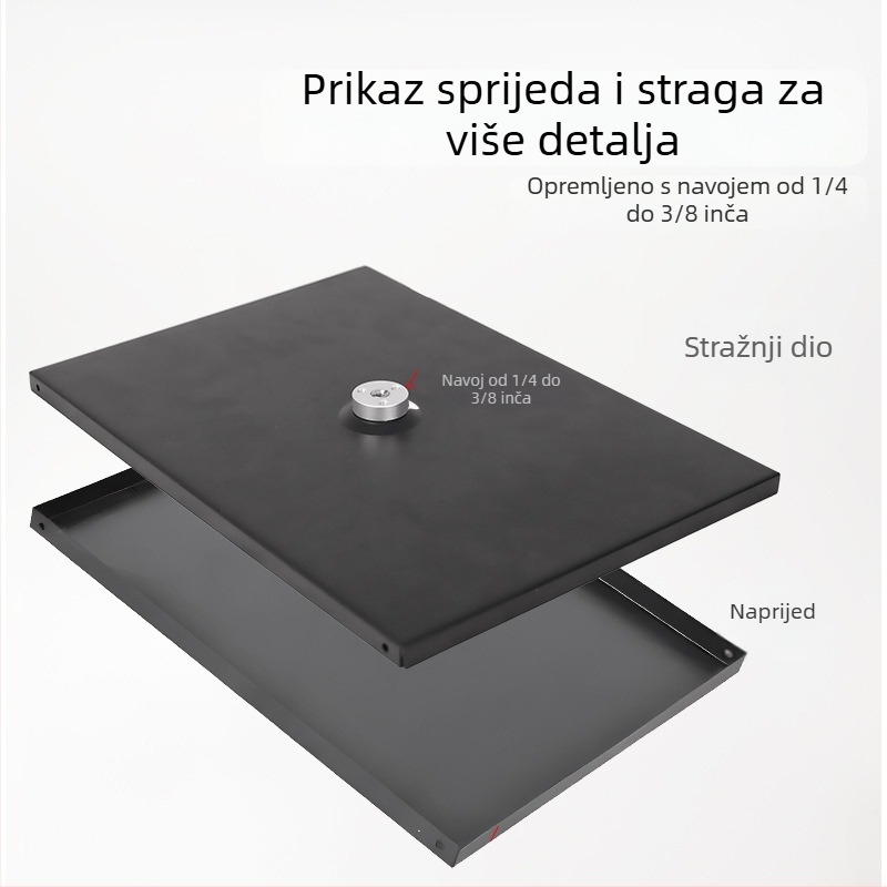 Stativ za kameru/monitor/projektor — stolni i podni, aluminij, nosivost 2–5 kg, 3D PTZ