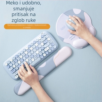 Mala podloga za miša, protuklizna, tkanina od diatomske gline, jednostrana, logotip otisnut, OEM prilagodba