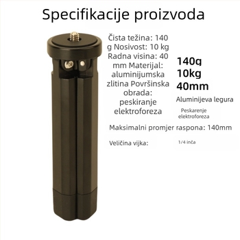 Projektor držač za stolnu uporabu – legura, univerzalni nosač za sve marke i modele, za uredsku i vanjsku uporabu