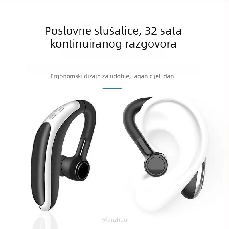 Bežične true wireless slušalice s dizajnom ušne kuke, Bluetooth 5.0, redukcija buke, brzo punjenje