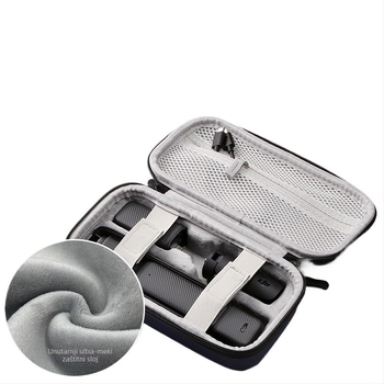 Kutija s čvrstim kućištem za DJI Osmo Pocket 3, corduroy fotografska torba, unisex, kućno spremanje