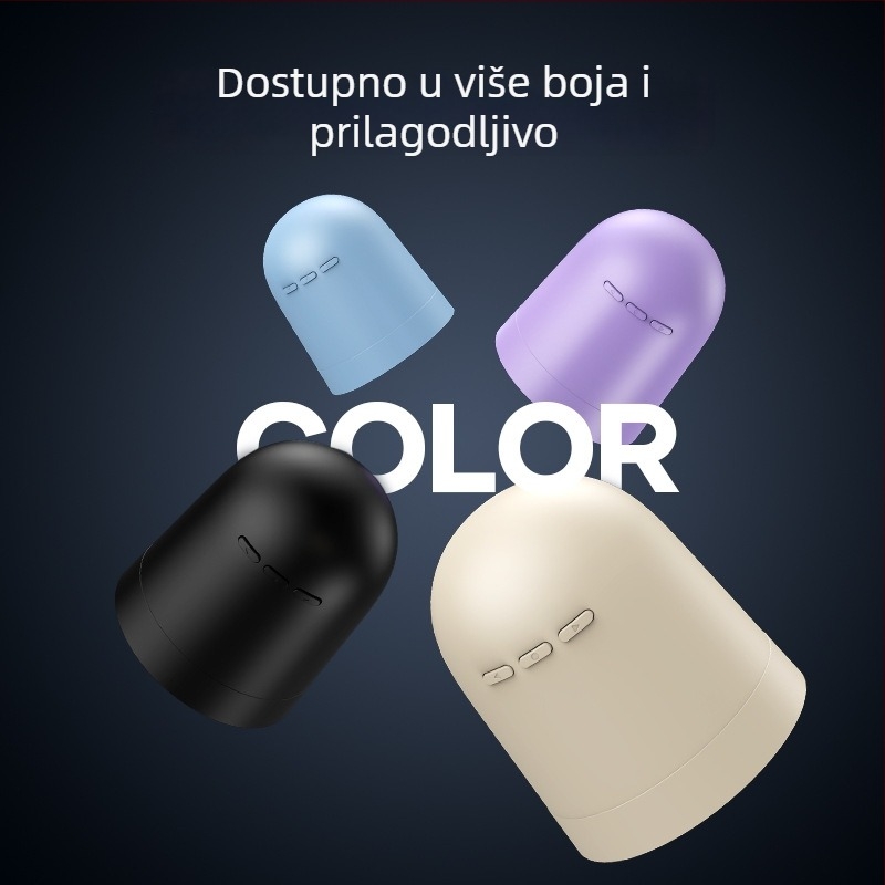 Prijenosni Bluetooth zvučnik s magnetskom bazom i makaron dizajnom (Bluetooth 5.3, 5W, IPX5, 800–1000 mAh, domet 10 m)