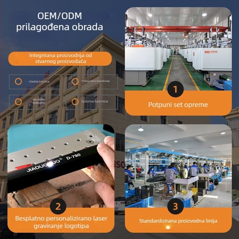 Prilagodljivi DSLR fotoaparat stativ s 3D gimbalom i držačem za mobitel za live streaming, aluminijska legura, 3 sekcije, ploča s brzim otpuštanjem, nosivost 5 kg