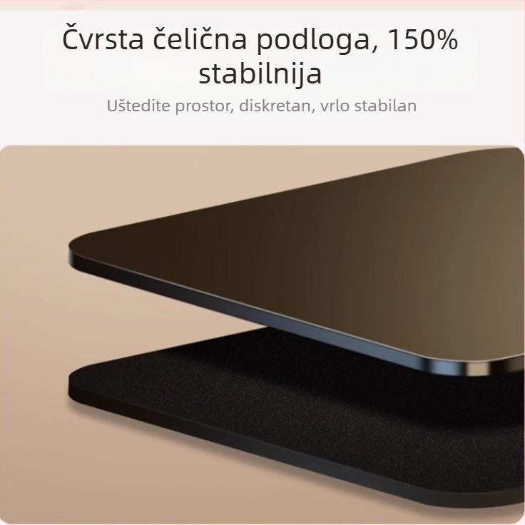 Metalni stolni držač za mobitel i tablet, univerzalni model, za snimanje s vrha, s protiv vibracija