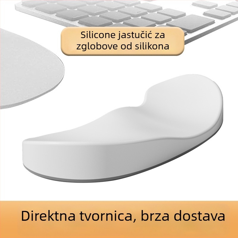 Uredska podložnica za zglob – silikon, protivklizna, vodootporna, jednostrana; model Q8, oko 40 g