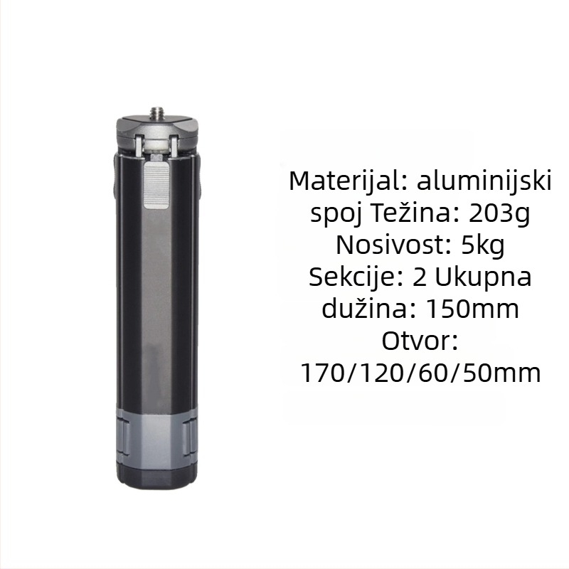 Stolni držač za kameru - Lazy man bracket, aluminijska zlitina, podrška prilagodbi, opći stil