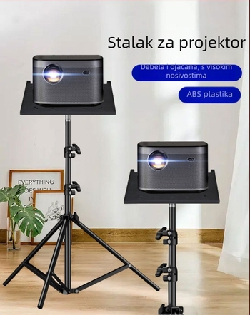 Stativ s PTZ kugličnom glavom, čelična konstrukcija, 3 sekcije, nosivost 2-5 kg
