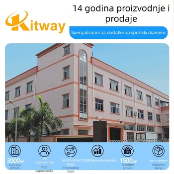 Stativ za DSLR/GoPro od aluminijske legure, 3-sekcijske noge, kuglasta glava, nosivost 6–10 kg, pločica brzog otpuštanja