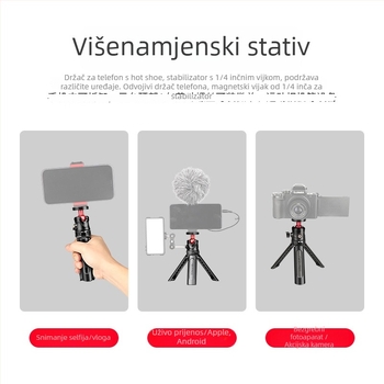 Manbily MT-05 stolna stativa — Univerzalna kompatibilnost, ABS materijal, jednostavan stil