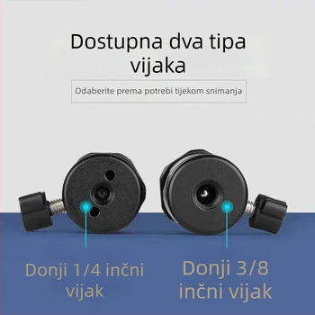 Glava stativa za livestream – aluminijska – Huan Sheng – Opće