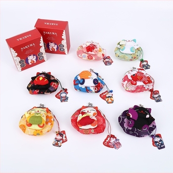 Novčanik za kovance od netkanog materijala, životinjski uzorak, književno-nacionalni stil, unisex, izuzetno lagan