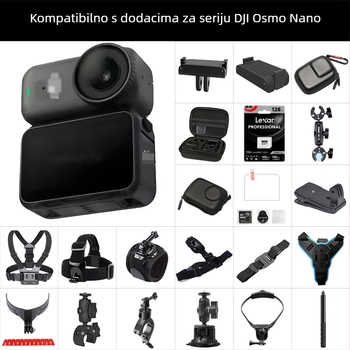 Magnetska baza za brzo oslobađanje za DJI Osmo Action kamere (Action 5 Pro / 4 / 3)
