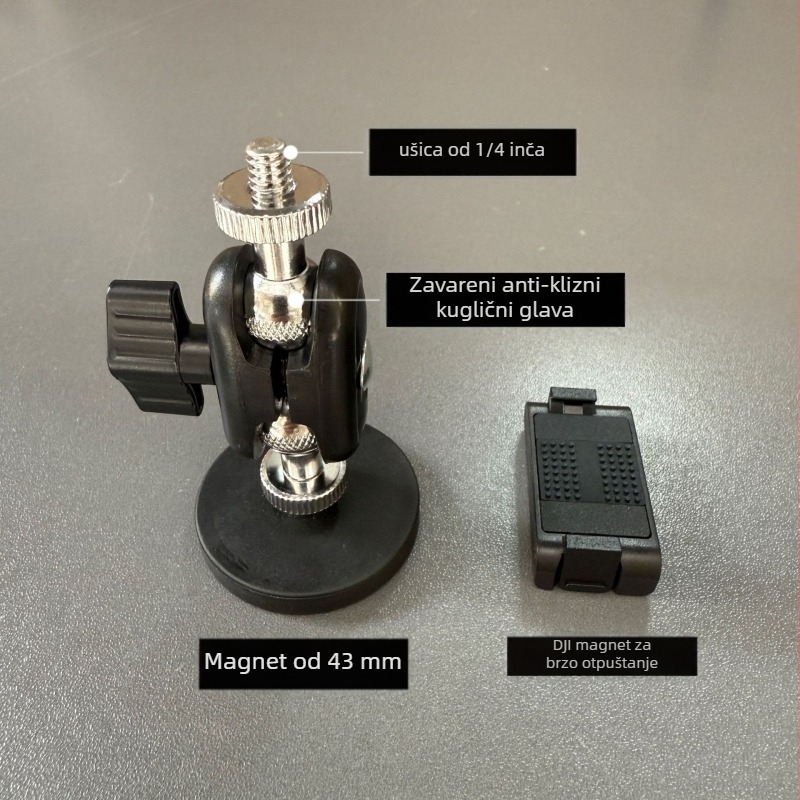 Magnetski brzi nosač za DJI Nano – snažan magnetski nosač za akcijske kamere