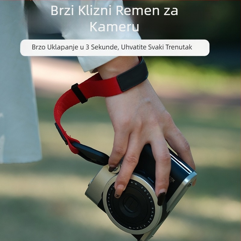 Remen za kameru za mirrorless – za zapešće i za vrat, protivklizni, ublažavanje tlaka, sprječavanje gubitka, imitacijski najlon, model 20220805-5, za različite fotoaparate