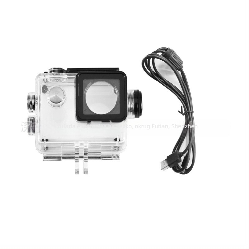 SJ4000/SJ7000 vodootporna kutija za punjenje za akcijske kamere — uključuje kutiju, vodootporan utikač i kabel za punjenje