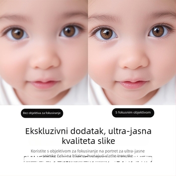 Perspektivni filter za DJI Osmo Nano – portretni fokusni objektiv, optičko staklo, aluminijski okvir, prilagođeni logotip