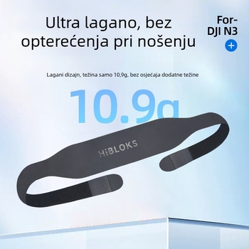Zaštitna traka za glavu za DJI Avata naočale, EVA pjena/nylon, model 1474700, tiskano logo