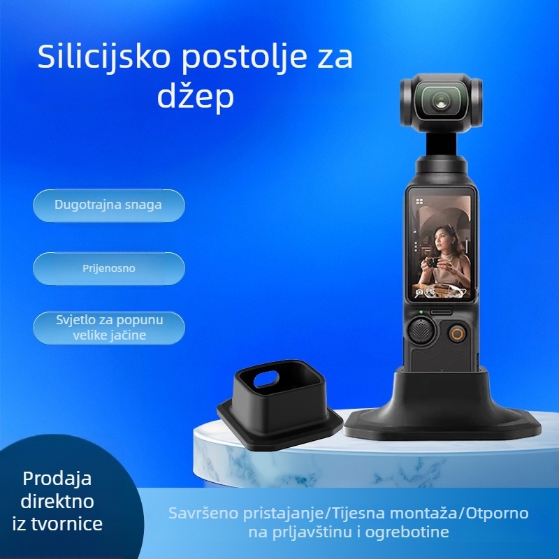 DJI Pocket 3 Stabilizator s Silikonskom Protukliznom Bazom