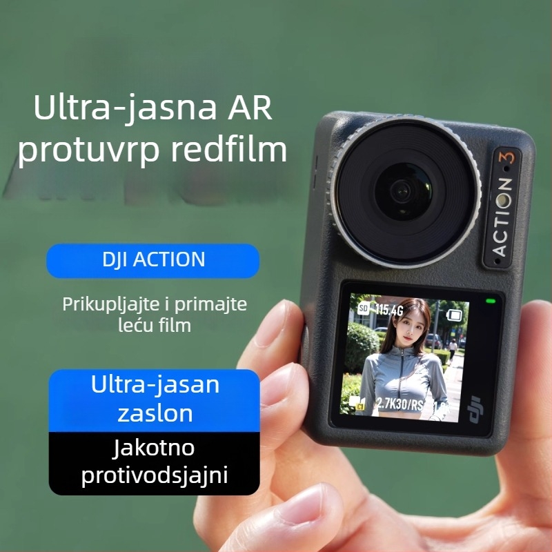 AR film s antirefleksijskim premazom za DJI Action 5 Pro kameru