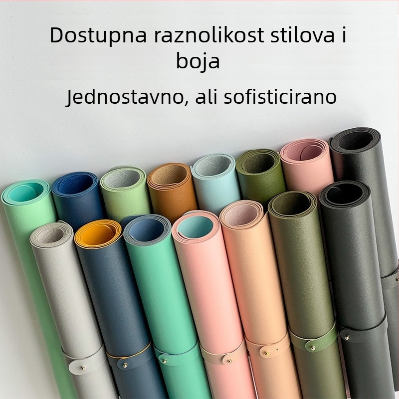 Kožna podloga za stol, jednostrana, protuklizna, s ispisanim logom, OEM obradom