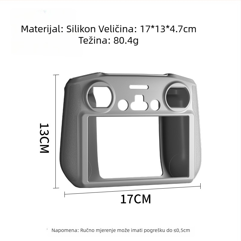 RC2 silikonska zaštitna maska za daljinski upravljač s zaslonom za DJI Mini 3 Pro