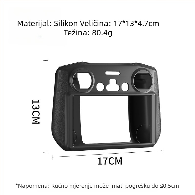 RC2 silikonska zaštitna maska za daljinski upravljač s zaslonom za DJI Mini 3 Pro