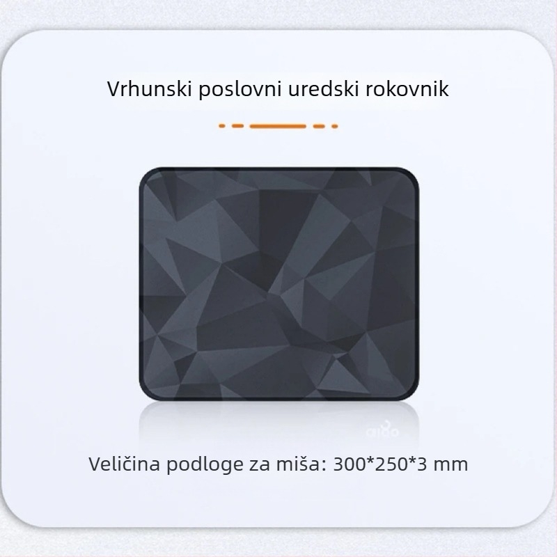 Prošivena podloga za miš za gaming, s prilagođenim logom, AOCC stil, crtani anime dizajn