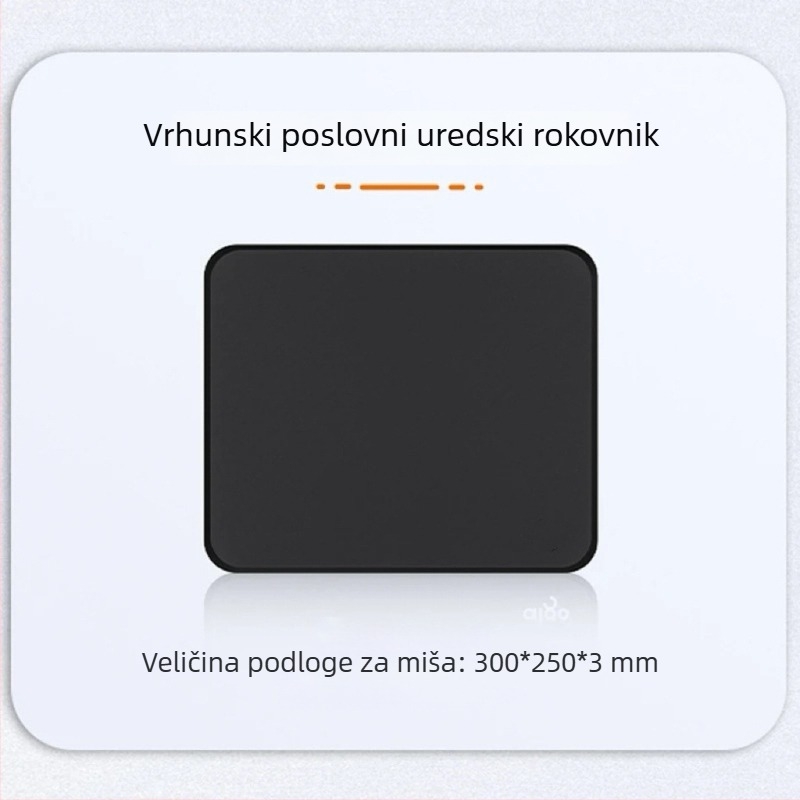 Prošivena podloga za miš za gaming, s prilagođenim logom, AOCC stil, crtani anime dizajn