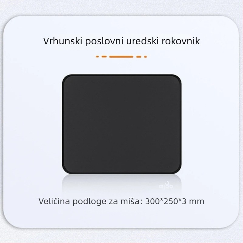 Prošivena podloga za miš za gaming, s prilagođenim logom, AOCC stil, crtani anime dizajn