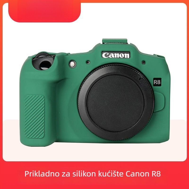 Silikonsko kućište za Canon EOS R8 kameru — zaštitni poklopac otporan na prašinu