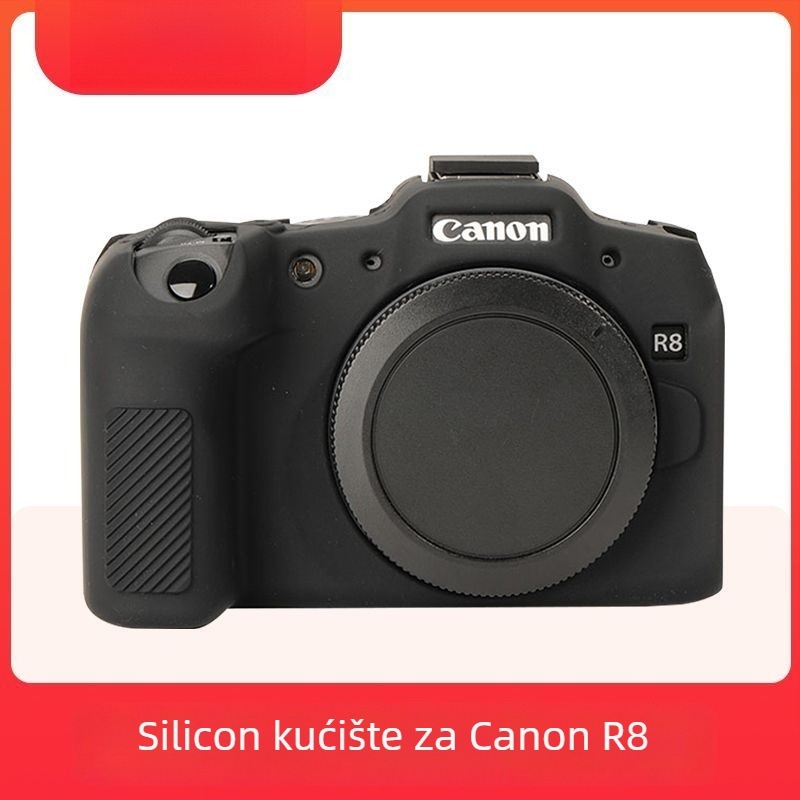 Silikonsko kućište za Canon EOS R8 kameru — zaštitni poklopac otporan na prašinu
