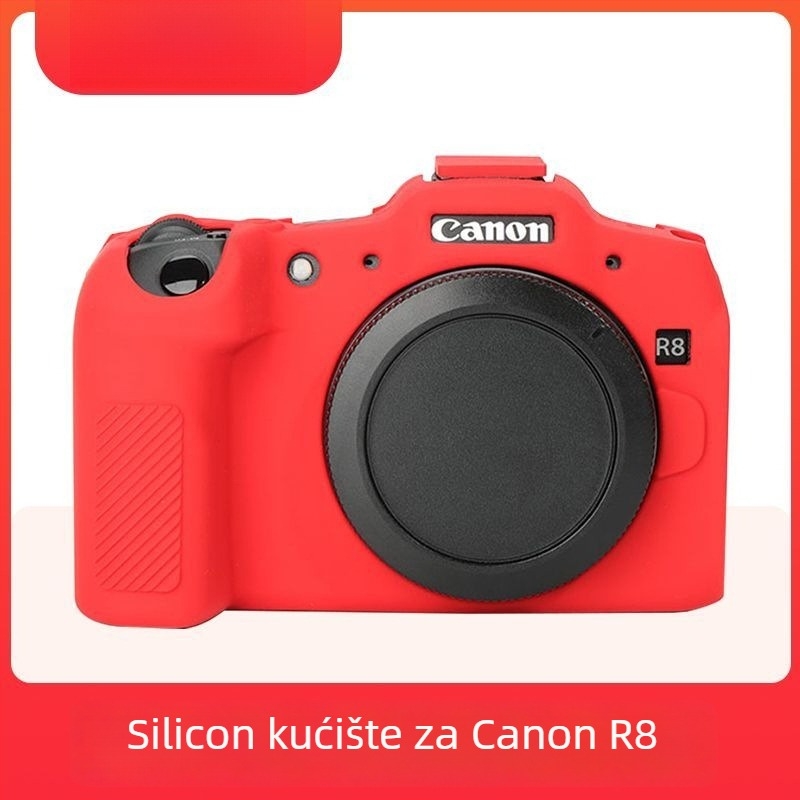 Silikonsko kućište za Canon EOS R8 kameru — zaštitni poklopac otporan na prašinu