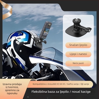 Univerzalni TPU adapter za kacigu za DJI Action / GoPro – GP383, 22 g, moguć tisak logotipa