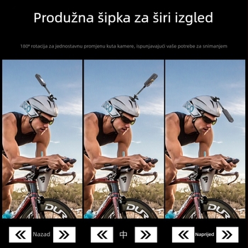 Univerzalni TPU adapter za kacigu za DJI Action / GoPro – GP383, 22 g, moguć tisak logotipa