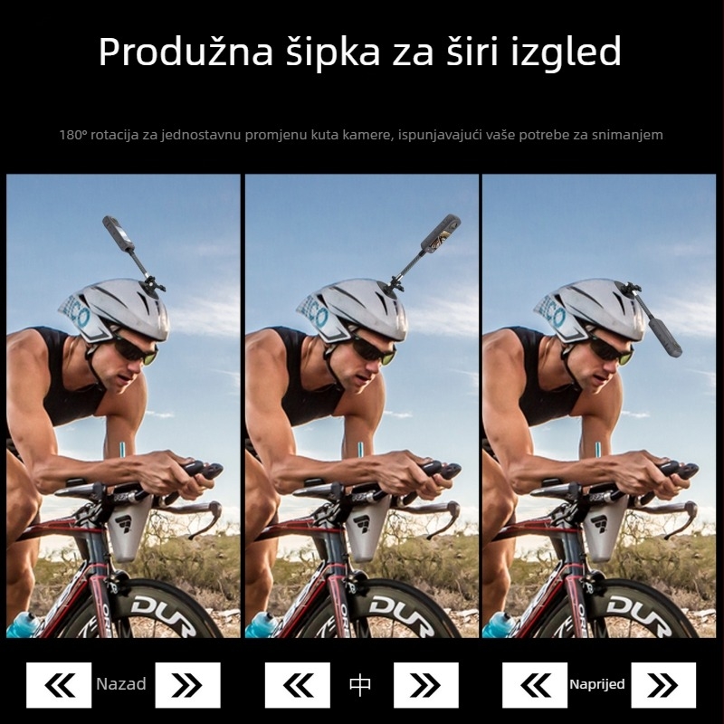 Univerzalni TPU adapter za kacigu za DJI Action / GoPro – GP383, 22 g, moguć tisak logotipa