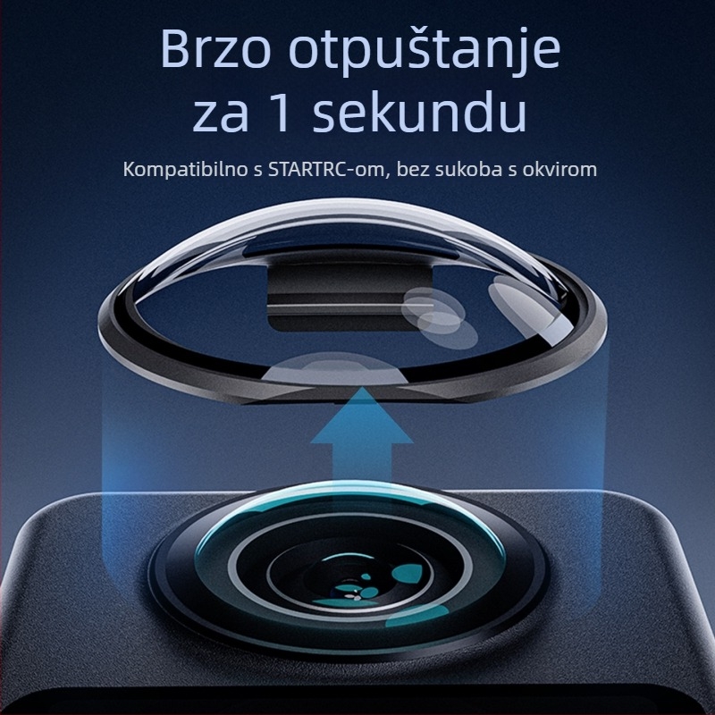 Startrc Štitnik objektiva Osmo 360 za panoramsku kameru, materijal PC/staklo po izboru
