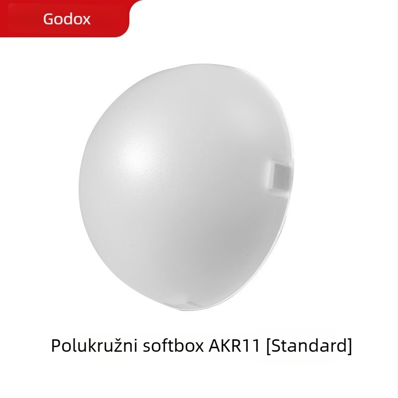 AK-R1 difuzor mekog svjetla za V1 kameru – polukružni prenosni izvor svjetla – God bull