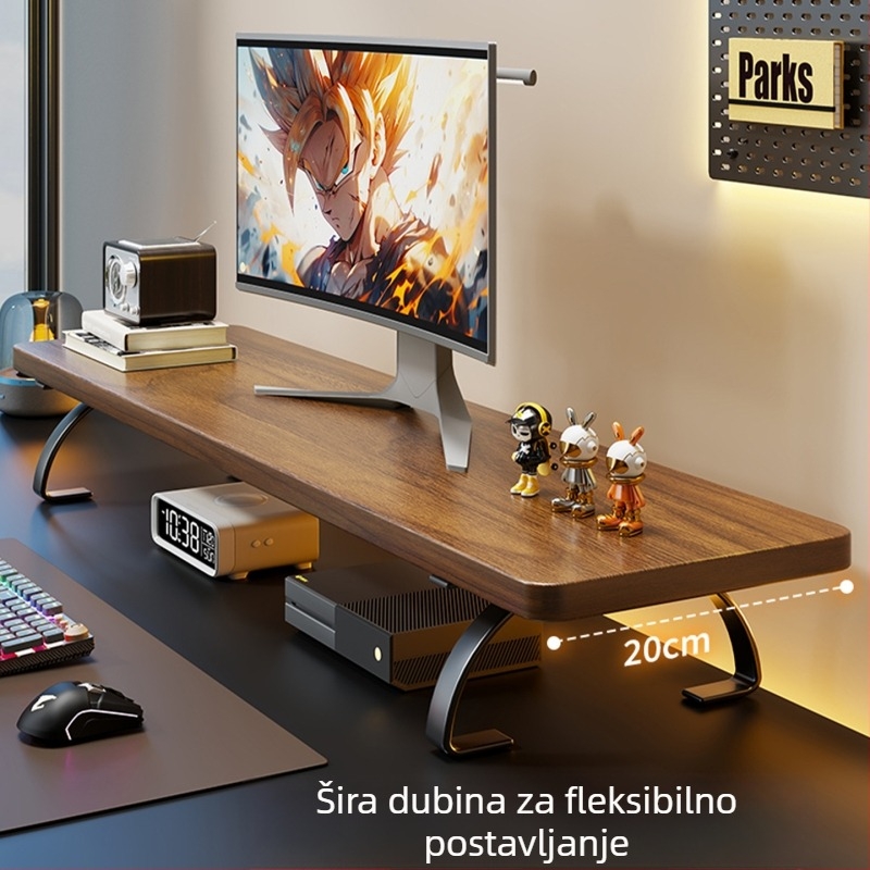 Qin qi kov-dreveni monitor držač za računalo, model 2289257077922956416, široka kompatibilnost