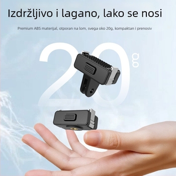 Sheingka Magnetna baza za brzo otpuštanje za DJI Action3/4/5 Pro – plastika + metalni dijelovi; uključuje magnetski stalak