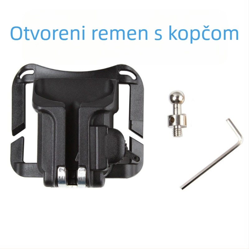 Aksesar za DSLR tijelo: otvorena/zatvorena kopča za remen, plastika, nosivost do 2 kg, duljina 10 cm