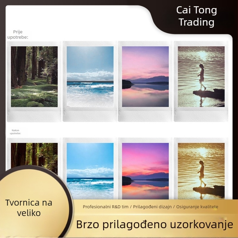 Aksesoar za Polaroid Mini 11: prednji filter s četiri boje, odvojivi zrcalni objektiv