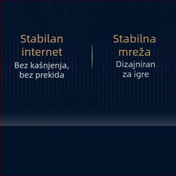 Cat6 Ethernet mrežni kabel s dvostrukim konektorima