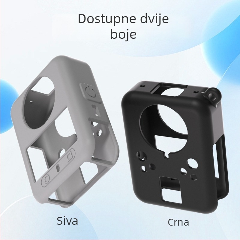 Silikonsko zaštitno kućište za DJI Osmo 360 – Libor Os02, za tijelo i objektiv, u paketu kućište za tijelo + kućište za objektiv