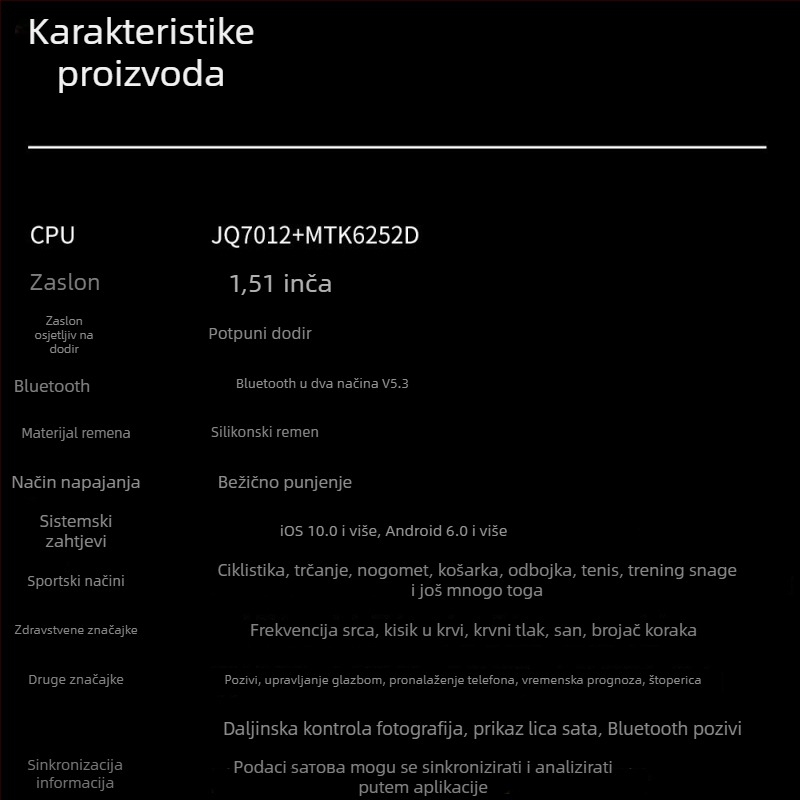 5G pametni sat s SIM karticom, neovisni pozivi, puna mrežna kompatibilnost, AMOLED zaslon, preuzimanje Android aplikacija, NFC, vodootporan