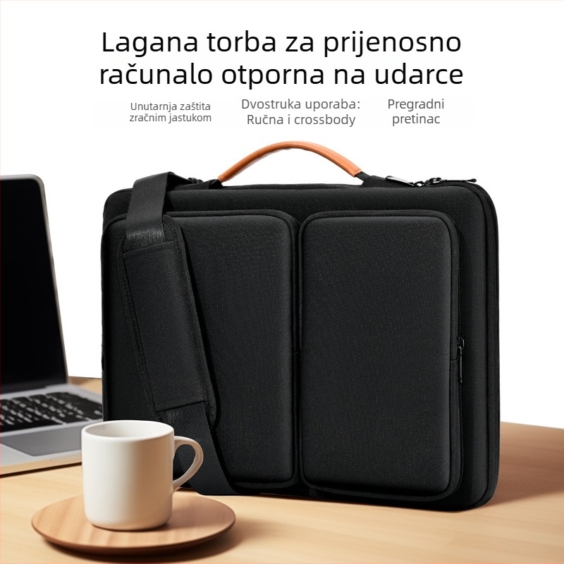 Prilagođena vodootporna torba za laptop s unutarnjim pretincem od 16 inča, unutarnjim pretincem od 15,6 inča i zaštitnim poklopcem od 13–14 inča