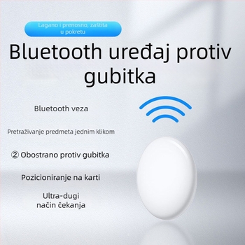 Inteligentni Bluetooth tracker za ključeve, novčanik i telefon – AK-30, domet 30 m, kompatibilan s Androidom i iOS-om, 210 mAh baterija