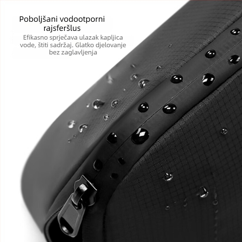 Torba za pohranu kablova i dodataka — vodootporna poliesterska torba, za svakodnevnu upotrebu, za kabelske, slušalice, USB flash pogone i vanjske diskove